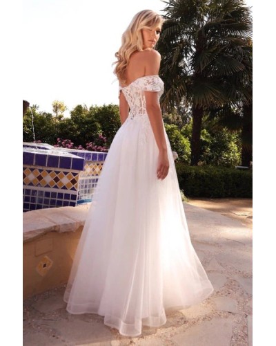 Abito da sposa Economy linea Curvy CD961W