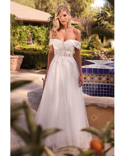 Abito da sposa Economy linea Curvy CD961W