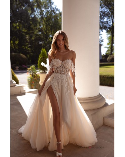 Abito da sposa Luxury BORDO